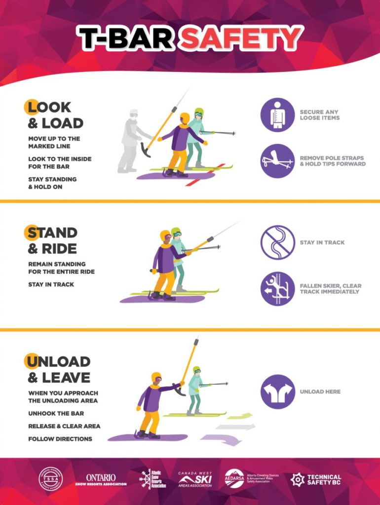 T-Bar Safety Infographic